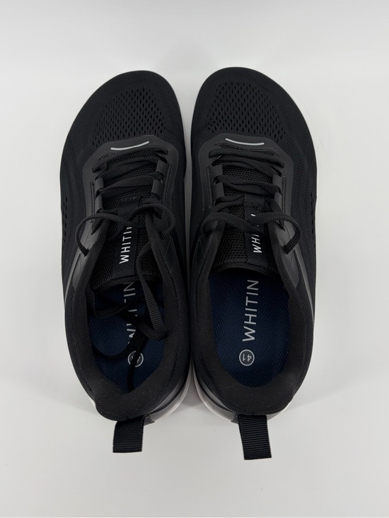 Whitin Mens Athletic Sneakers Black‎ Lightweight Running Shoes EU 41 (8) NWOT main image 5